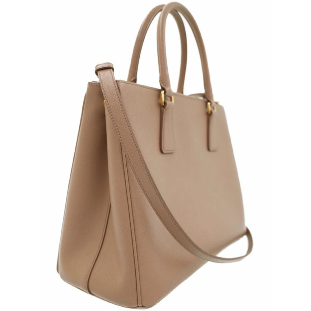 Prada Saffiano leather Galleria double zip 2way tote Shoulder bag - Picture 2 of 9